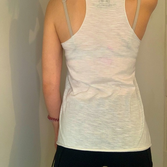 BEAR DANCE - Floral Yin Yang Racerback Tank - Picture 2 of 2